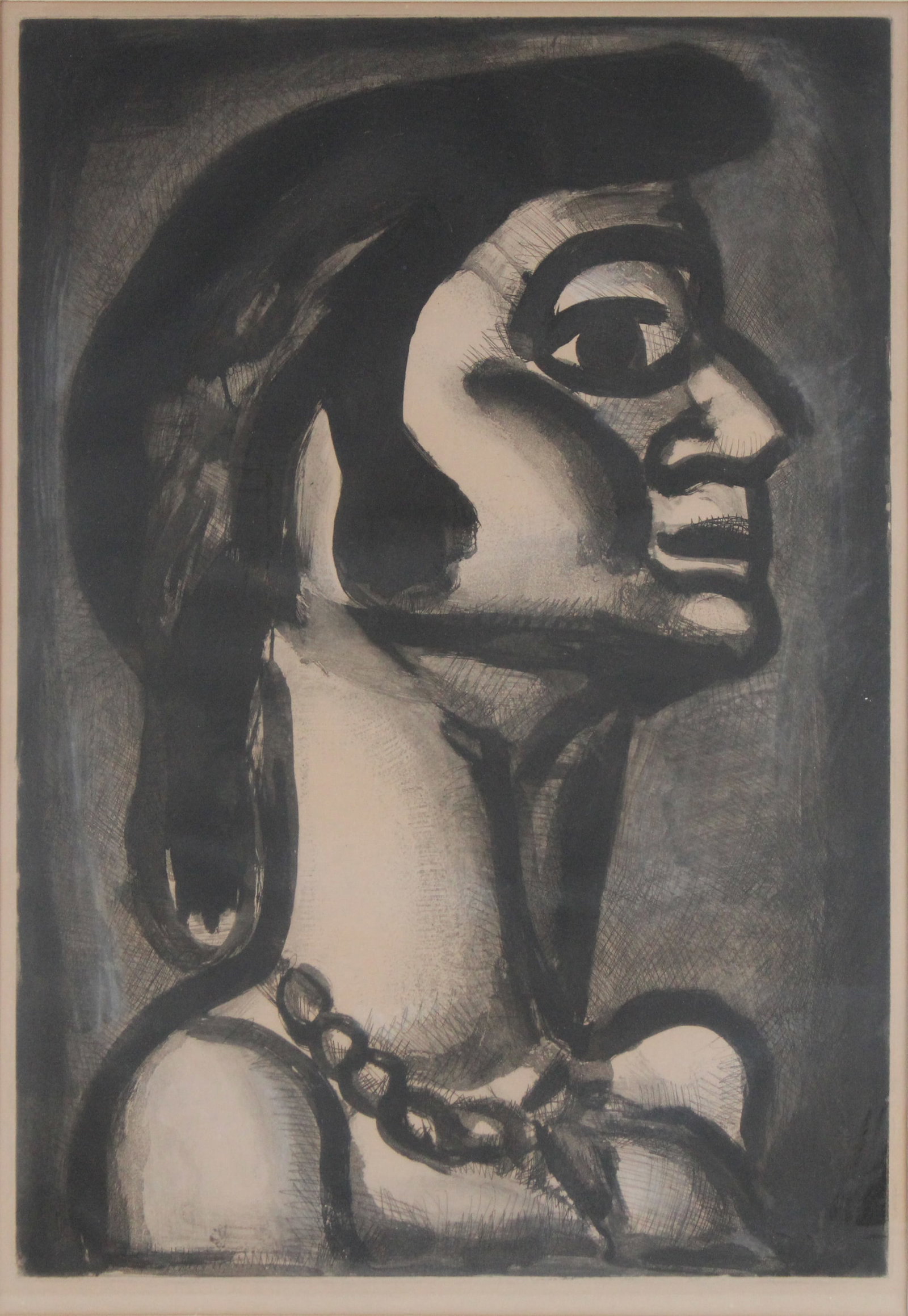 Georges Rouault, French 1871-1958, Have Mercy, Aquatint Etching (1 of 5)