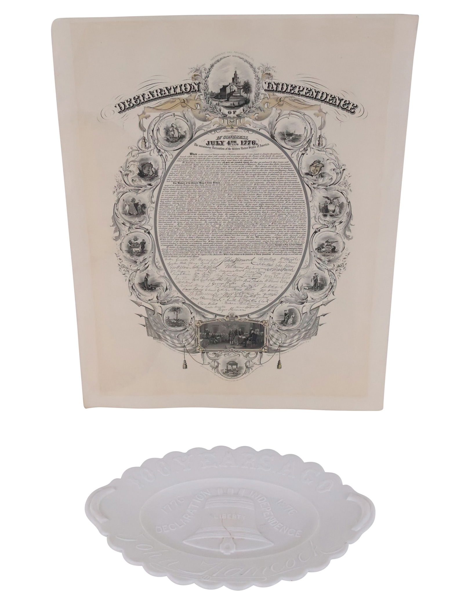 John Chester Buttre, 1821-1893, Declaration of Independence, Engraving (1 of 10)