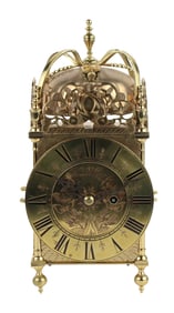 Thomas Mudge Brass Lantern Clock