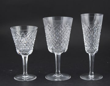 Group of Waterford Crystal "Alana" Stemware
