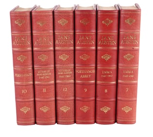 Six Volumes of Jane Austen's Works