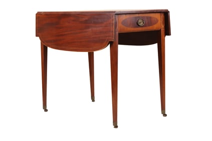 Federal Inlaid Mahogany Pembroke Table