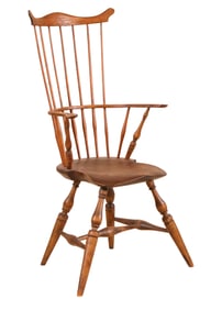 Comb Back Pine Windsor Armchair