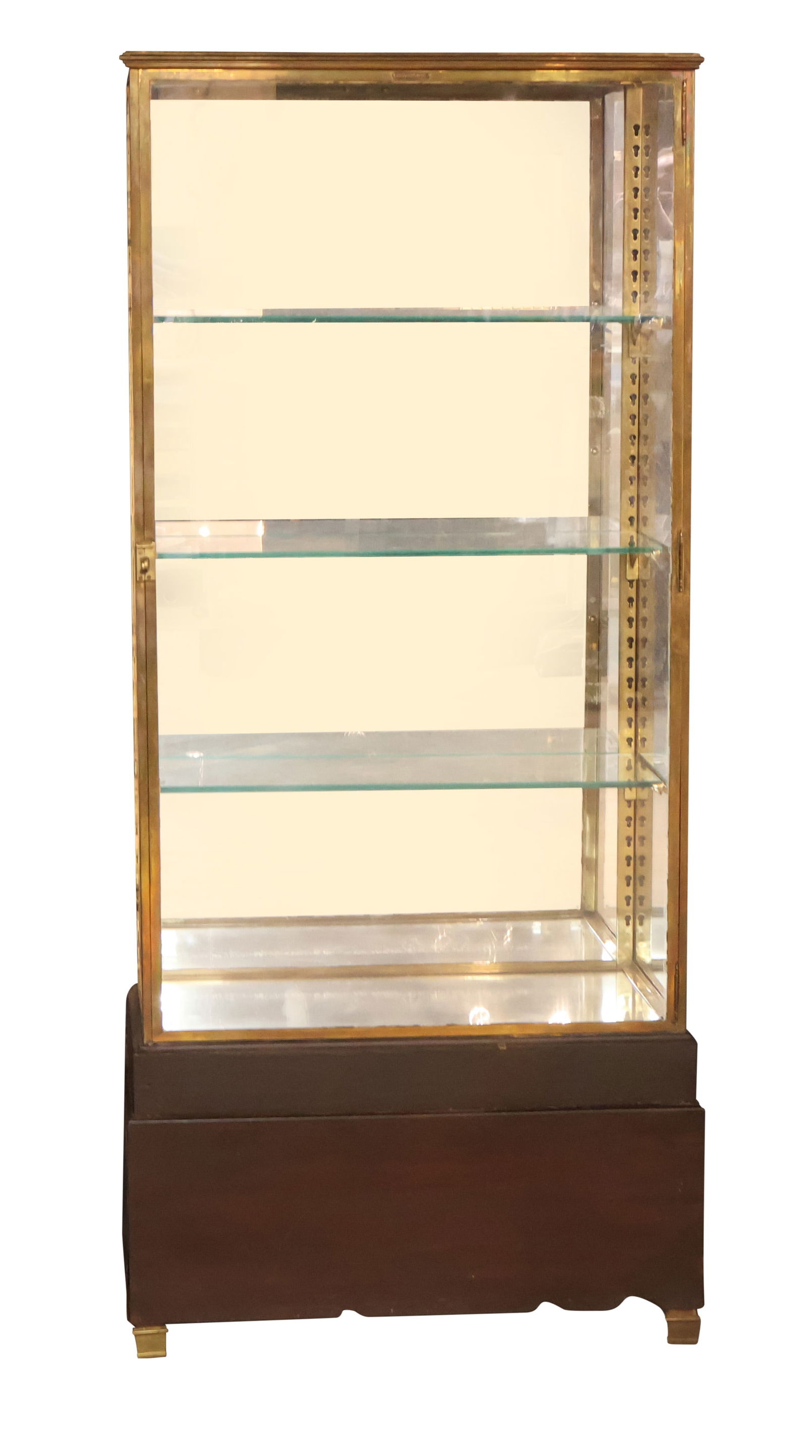 Brass and Glass Display Case (1 of 10)