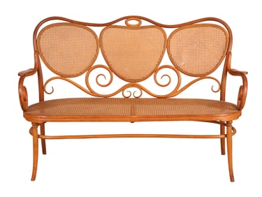 Jacob & Josef Kohn Bentwood Settee