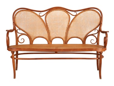 Jacob & Josef Kohn Bentwood Settee