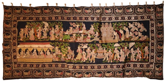 Southeast Asian Beaded Tapestry