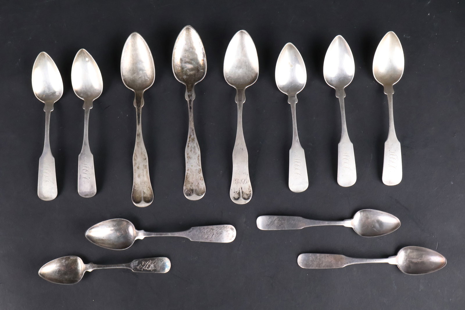 Collection of Coin Silver Spoons (1 of 10)