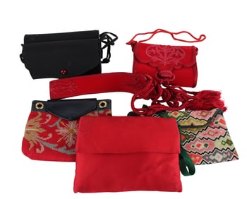 Koret Red Silk Purse