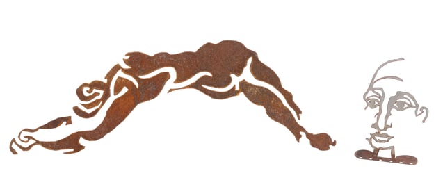 Spirit, Cut Sheet Metal Sculpture
