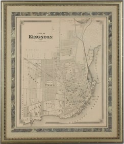 Map of the City of Kingston, Ontario