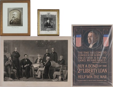 Four Prints of Presidents