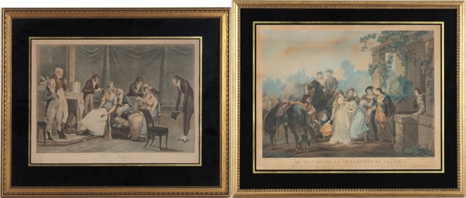 Two French, Engravings