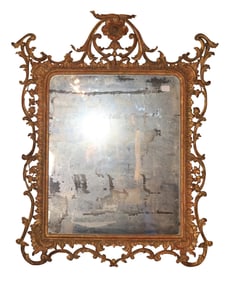 Louis XVI Style Giltwood Mirror