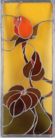 Vertical Stained-Glass Panel