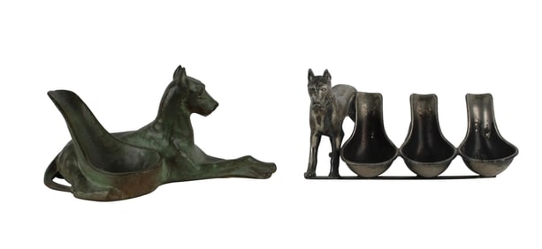 McClelland Barclay Bronzed Great Dane Pipe Holder
