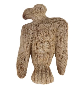Mayan Carved Eagle