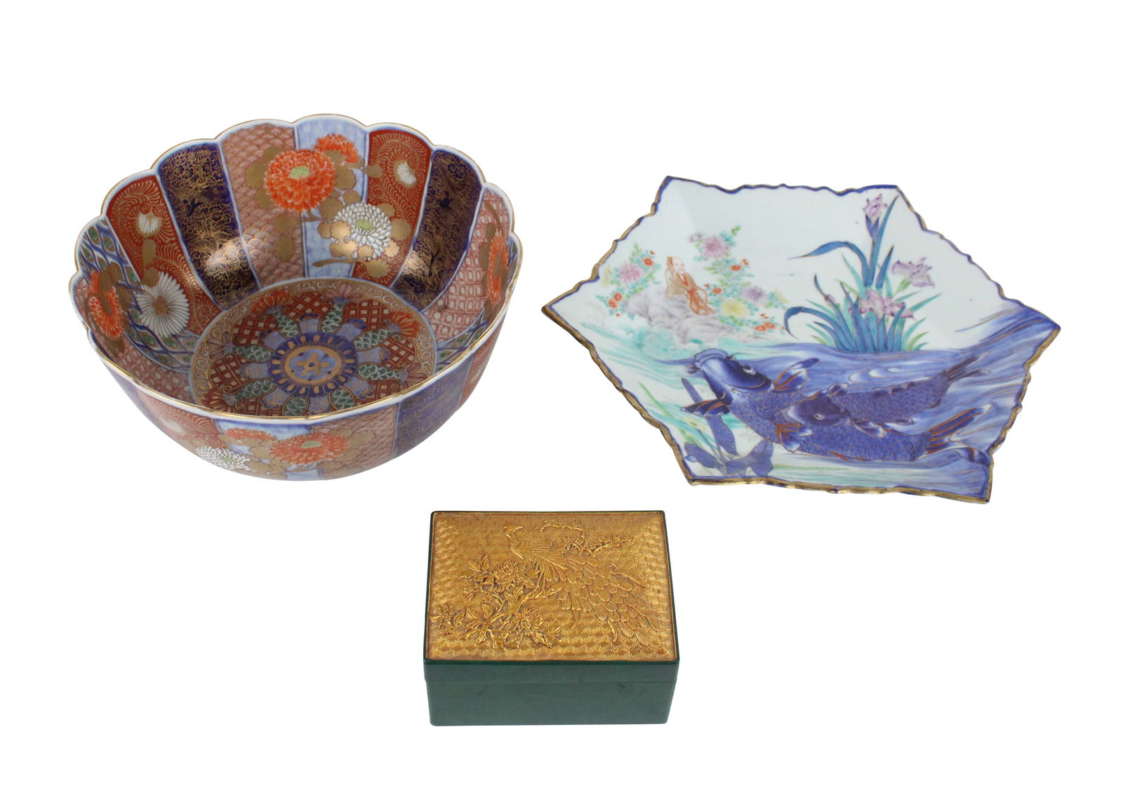 Japanese Imari Porcelain Bowl (1 of 17)