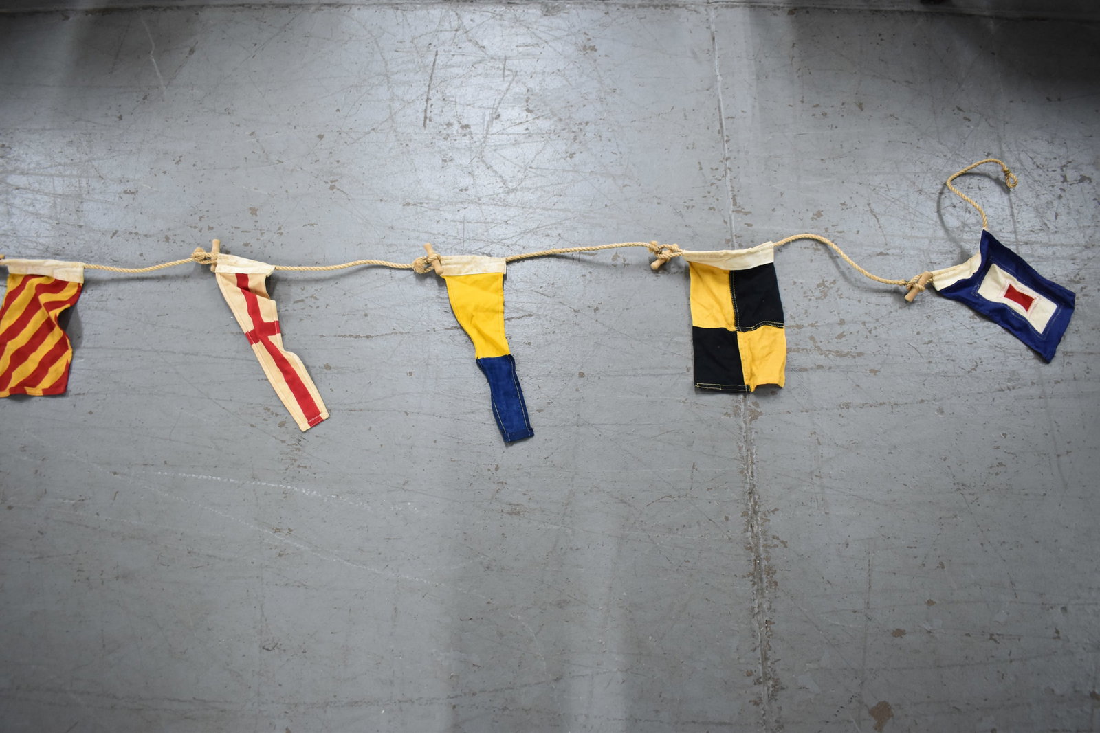 Group of Vintage Assorted Maritime Signal Flags/Bunting (1 of 7)