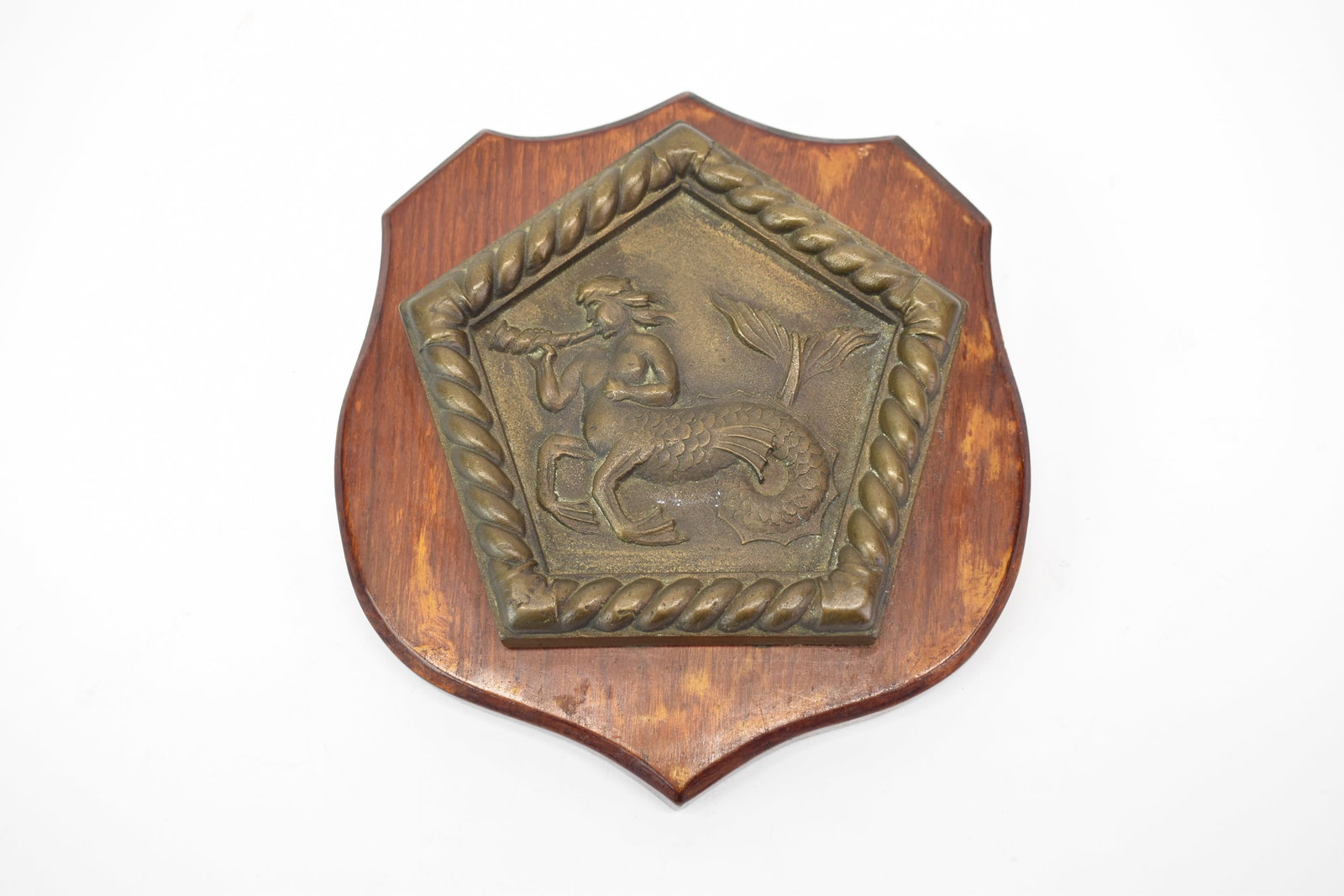 Bronze Plaque of Sea Ferring Mythological Creature (1 of 5)