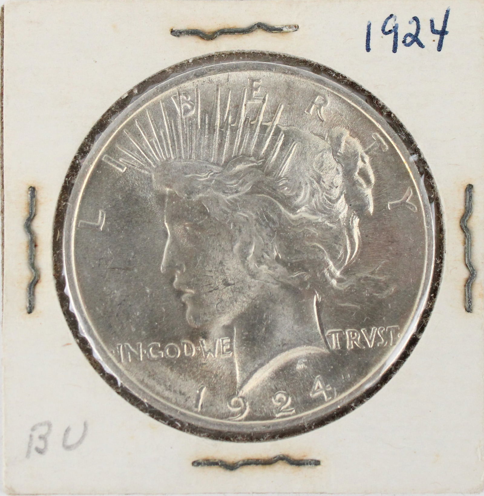 Nine 1924 Silver Peace Dollars (1 of 3)
