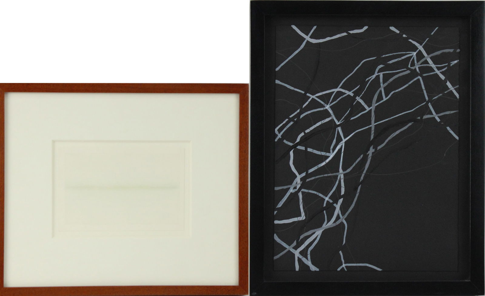 Susan Schwalb, American 1944-, Madrigal Study #1, Brasspoint on Paper (1 of 8)