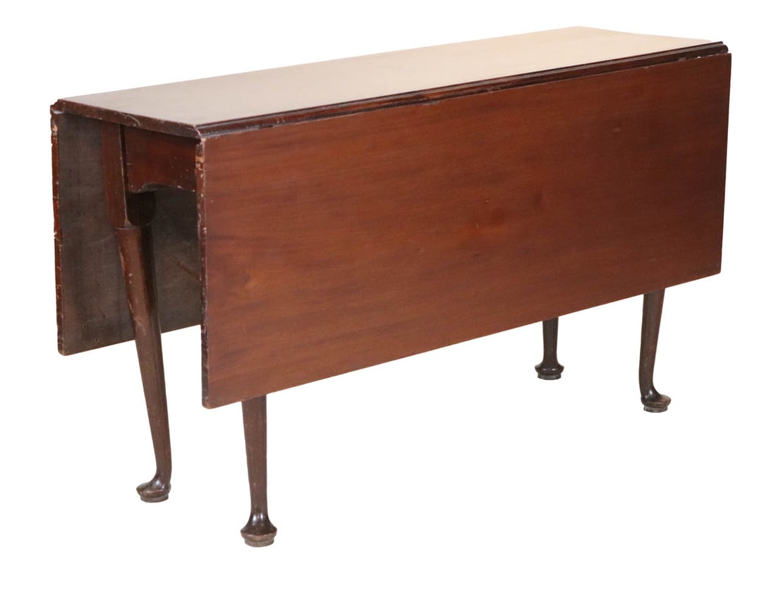 Ichabod Potter Mahogany Drop-Leaf Dining Table (1 of 10)