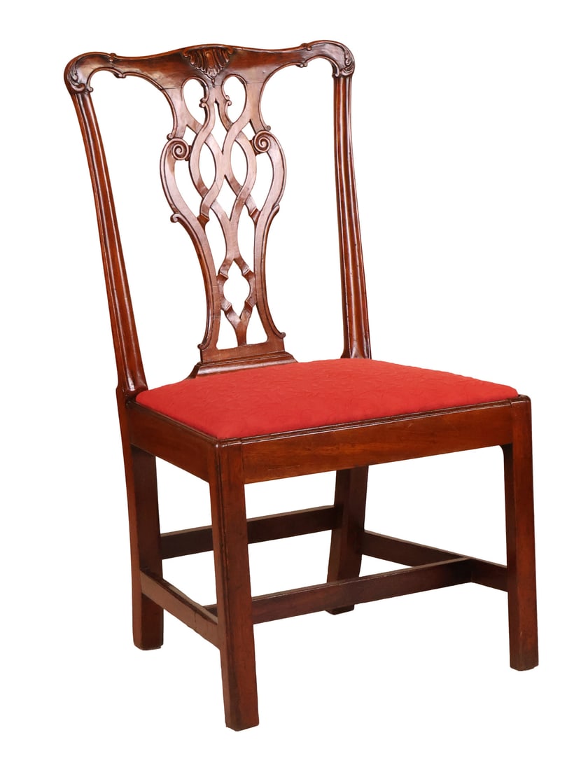 Chippendale Mahogany Side Chair (1 of 8)