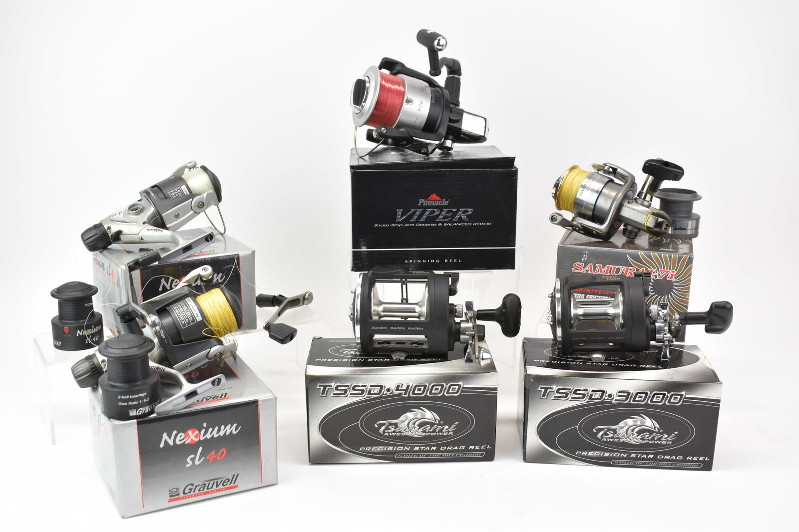 Group of Six Assorted Fishing Reels (1 of 13)