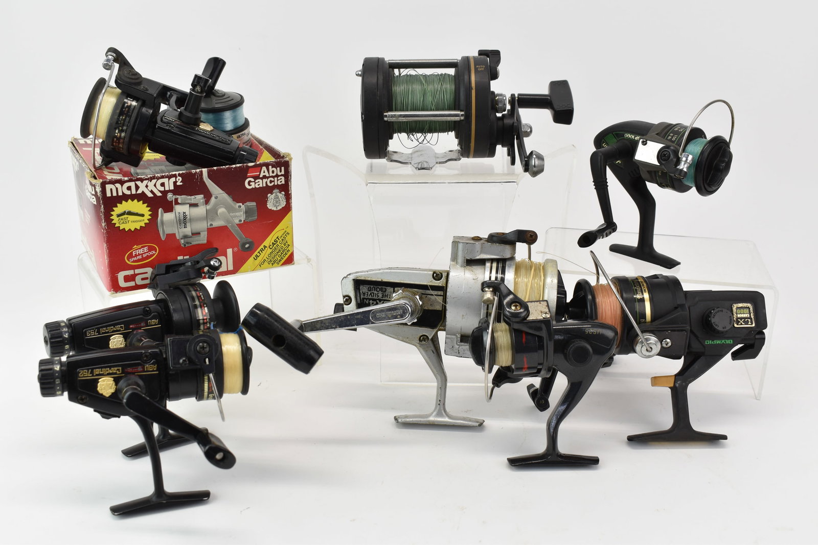 Group of Eight Assorted Fishing Reels (1 of 10)