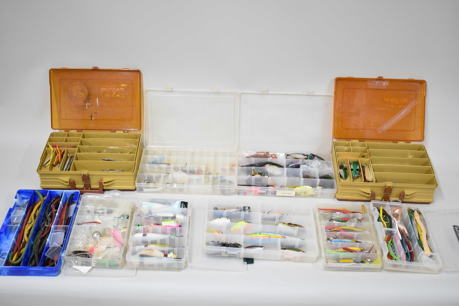 Large Group of 10 Assorted Boxes of Fishing Lures (1 of 15)