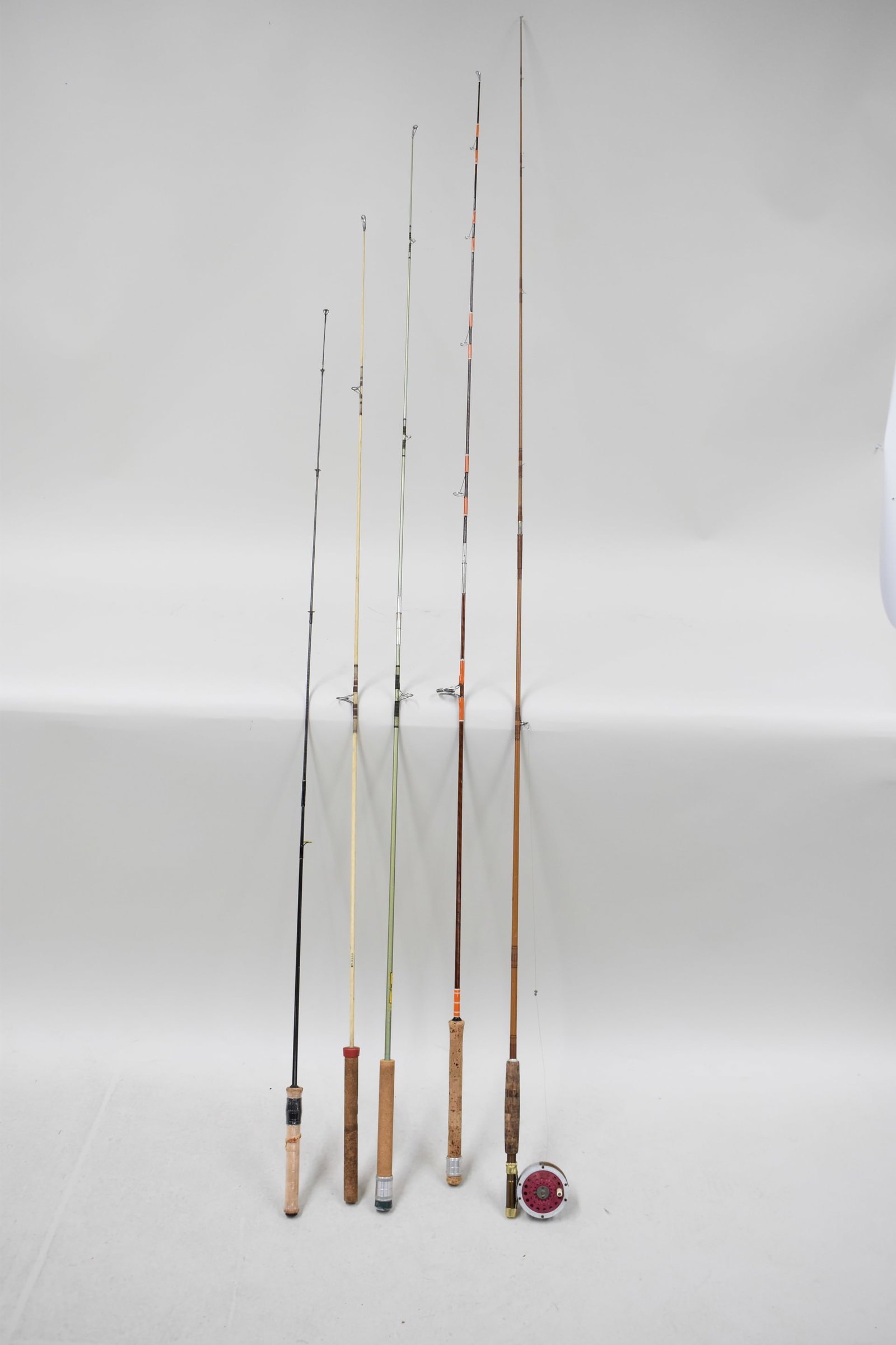 Group of Five Assorted Fishing Rods (1 of 14)