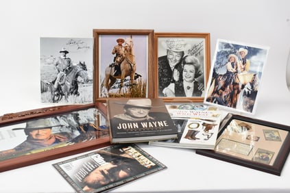 Group of Assorted Western Books and Autographs