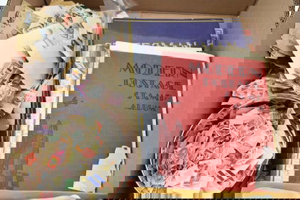 Group of Assorted American and Foreign Stamps