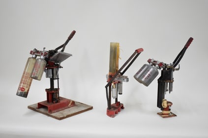 Three Reloading Presses