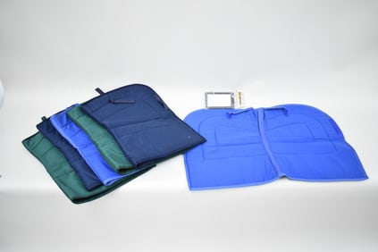 Group of Six Assorted Horse Saddle Pads