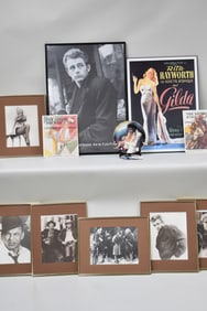 Group of Assorted Movie Star Framed Photo Prints