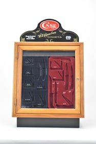 W.R. Case & Sons Cutlery Company Knife Display Cabinet