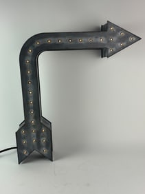 Illuminated Arrow Sign