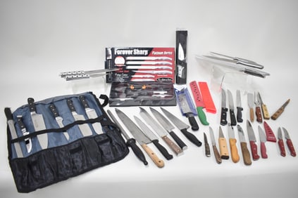 Large Group of Assorted Cutlery