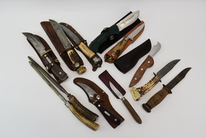 Group of Assorted Hunting Knives