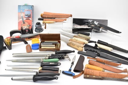 Group of Assorted Fishing Knives