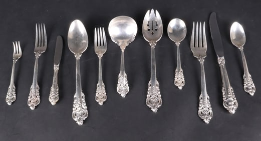Wallace Sterling Silver "Grande Baroque" Flatware