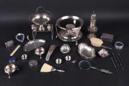 Sterling Silver and Silver Plated Dining Accessories