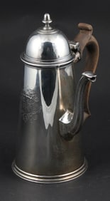 English George I Sterling Silver Coffee Pot