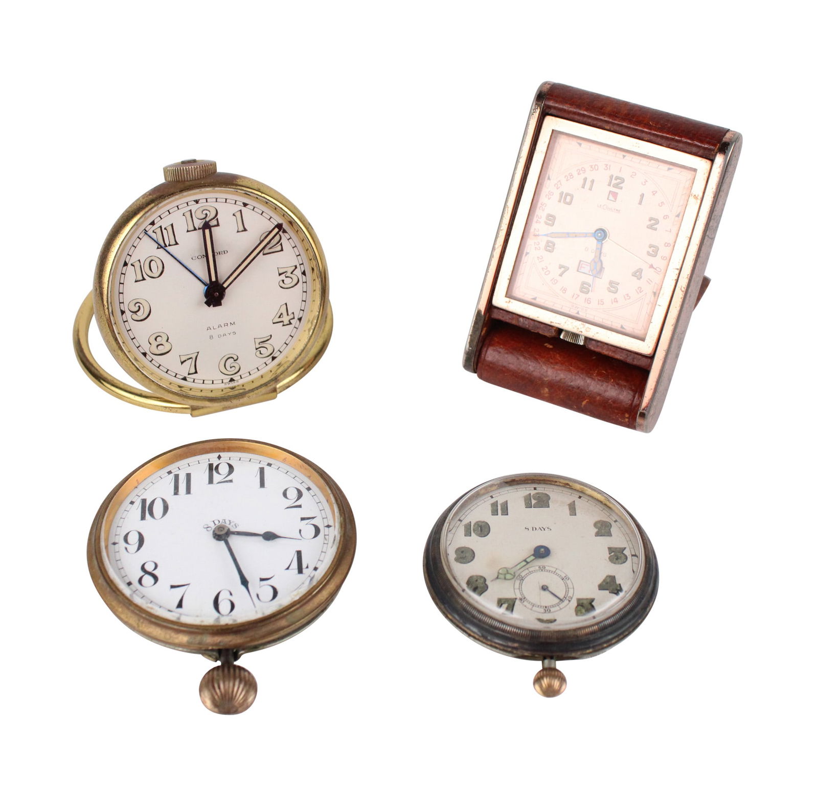 Four Travel Alarm Clocks (1 of 12)