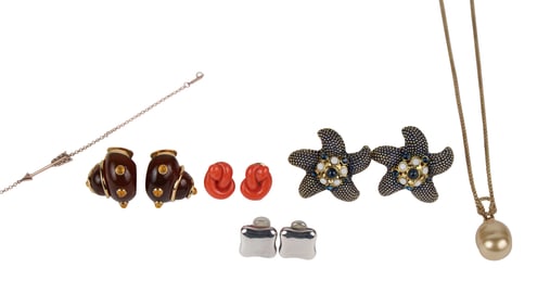 Group of Nautical and Costume Jewelry
