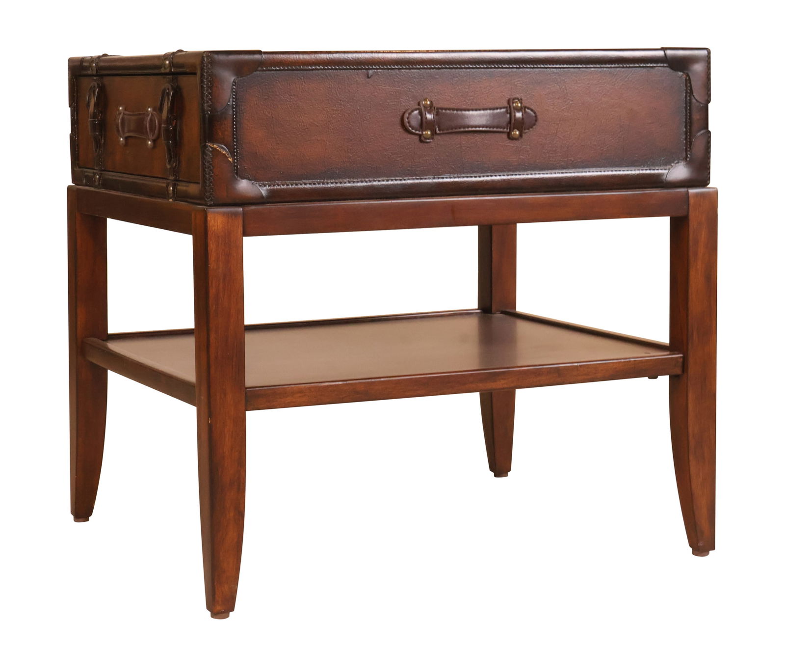 Contemporary Suitcase-Form Side Table (1 of 8)