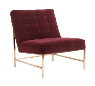 Mitchell Gold + Bob Williams Purple Club Chair