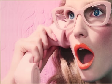 Miles Aldridge, British 1964-, Scream #4, C-Print